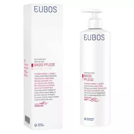 EUBOS FLÜSSIG sarkans ar svaigu smaržu ar dozēšanas sūkni, 400 ml