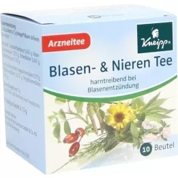 KNEIPP Tējas burbuļi un nieru filtru maisiņi, 10 gab