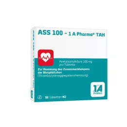 ASS 100-1A Pharma TAH Tabletes, 50 gab