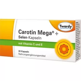 CAROTIN MEGA+Selēna kapsulas, 30 gab