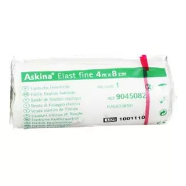 ASKINA Elasts Smalks pārsējs 8 cmx4 m celofāns, 1 gab