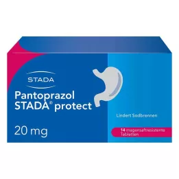 PANTOPRAZOL STADA Protect 20 mg zarnās šķīstošās tabletes, 14 gab