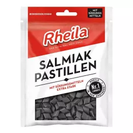 RHEILA Salmiak Pastilas bez cukura, 90 g
