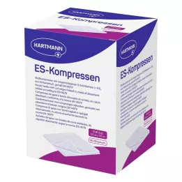ES-KOMPRESSEN sterils 7,5x7,5 cm 12 iepakojums, 10x10 gab