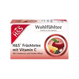 H&S Augļi ar C vitamīna filtra maisiņiem, 20X2,7 g