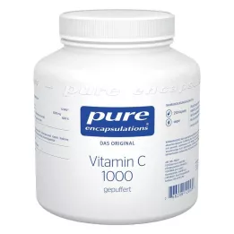 PURE ENCAPSULATIONS C vitamīns 1000 uzpūstas kapsulas, 250 gab