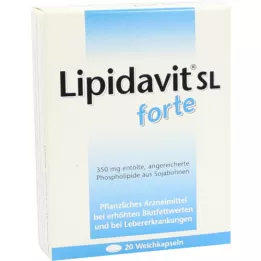LIPIDAVIT SL forte kapsulas, 20 gab