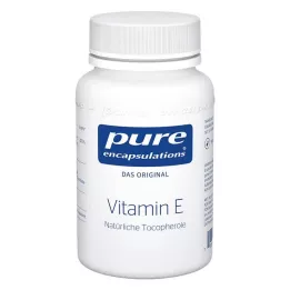 PURE ENCAPSULATIONS E vitamīna kapsulas, 90 gab
