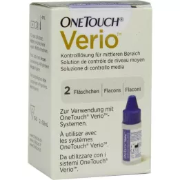 ONE TOUCH Verio kontroles šķīduma barotne, 2x3,8 ml
