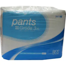 Param Pants Basic Izmērs 3 XL, 16 gab