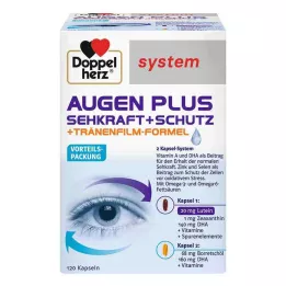 DOPPELHERZ Eyes plus Vision+Protection sistēmas kapsulas, 120 gab