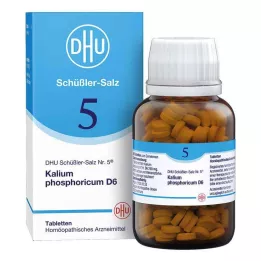 BIOCHEMIE DHU 5 Kalium phosphoricum D 6 tabletes, 420 gab
