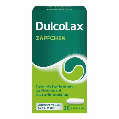 DULCOLAX Svecītes, 30 gab DULCOLAX Svecītes, 30 gab