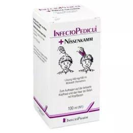 INFECTOPEDICUL Šķīdums + ķemme, 100 ml