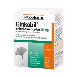 GINKOBIL-ratiopharm pilieni 40 mg, 200 ml
