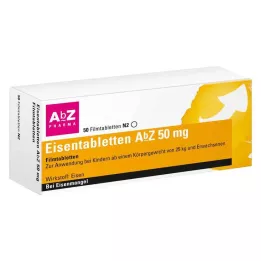 EISENTABLETTEN AbZ 50 mg apvalkotās tabletes, 50 gab