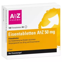 EISENTABLETTEN AbZ 50 mg apvalkotās tabletes, 100 gab