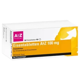 EISENTABLETTEN AbZ 100 mg apvalkotās tabletes, 50 gab