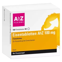EISENTABLETTEN AbZ 100 mg apvalkotās tabletes, 100 gab
