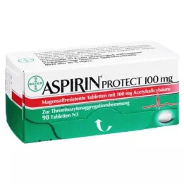 ASPIRIN Protect 100 mg zarnās šķīstošās tabletes, 98 gab
