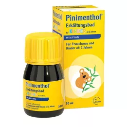 PINIMENTHOL Aukstā vanna bērniem no 2 gadu vecuma, Eikalipts, 30 ml