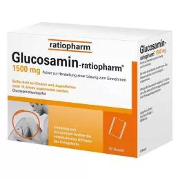 GLUCOSAMIN-RATIOPHARM 1500 mg pulveris iekšķīgai lietošanai, 30 gab