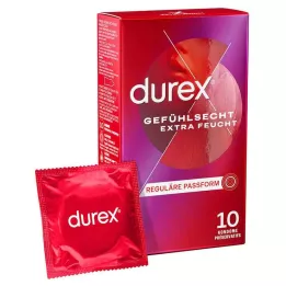 DUREX Īpaši mitri prezervatīvi ar reālu sajūtu, 10 gab