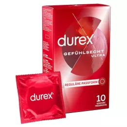 DUREX Īstu sajūtu ultra prezervatīvi, 10 gab