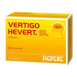 VERTIGO HEVERT SL Tabletes, 100 gab