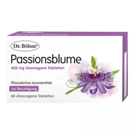 DR.BÖHM Passionflower 425 mg dražejas, 60 gab
