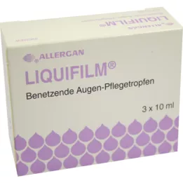 LIQUIFILM Mitrinoši acu kopšanas pilieni, 3X10 ml
