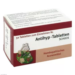 ANTIHYP Tabletes Schuck, 50 gab