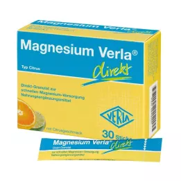 MAGNESIUM VERLA tiešās granulētas citrusaugļi, 30 gab