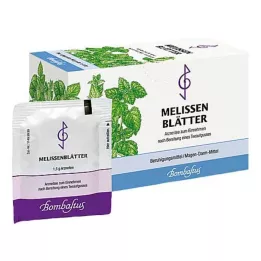 MELISSENBLÄTTER Tējas filtru maisiņi, 20X1,5 g