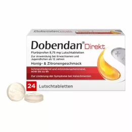 DOBENDAN Direkt Flurbiprofen 8,75 mg pastilas, 24 gab