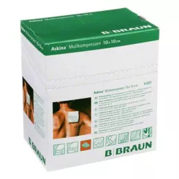 ASKINA Marles kompreses 10x10 cm sterilas, 25X2 gab