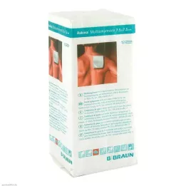 ASKINA Marles kompreses 7,5x7,5 cm nesterilas 12 reizes, 100 gab
