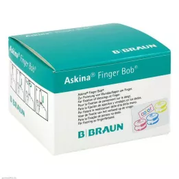 ASKINA Finger Bob krāsaina, 50 gab