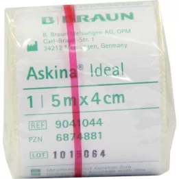 ASKINA Ideāls pārsējs 4 cmx5 m celofāns, 1 gab