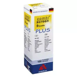 COMBISCREEN 9+Leuko Plus testa strēmeles, 100 gab