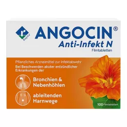 ANGOCIN Anti Infekt N apvalkotās tabletes, 100 gab