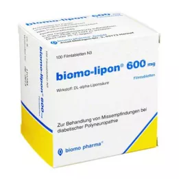 BIOMO-lipon 600 mg apvalkotās tabletes, 100 gab