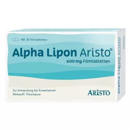 ALPHA LIPON Aristo 600 mg apvalkotās tabletes, 30 gab