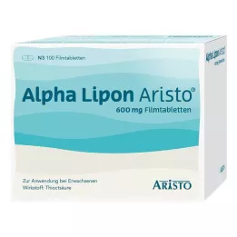 ALPHA LIPON Aristo 600 mg apvalkotās tabletes, 100 gab