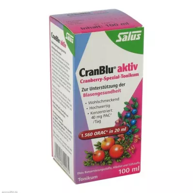 CRANBLU aktīvais toniks, 100 ml CRANBLU aktīvais toniks, 100 ml