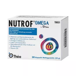 NUTROF Omega kapsulas, 30 gab