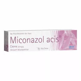 MICONAZOL acis krējums, 20 g