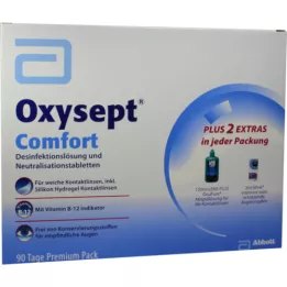 OXYSEPT Komforta 90 dienu Premium Pack kombinētā pakotne, 1 lpp