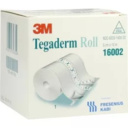 TEGADERM Ģipsis 5 cmx10 m ruļlis 16002, 1 gab