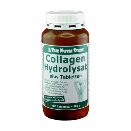 COLLAGEN HYDROLYSAT plus tabletes, 400 gab